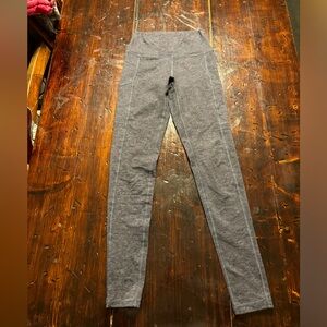 Aerie Gray High-Waisted Leggings